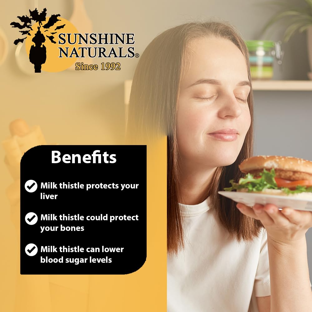 Sunshine Naturals Milk Thistle Complex Capsules 240