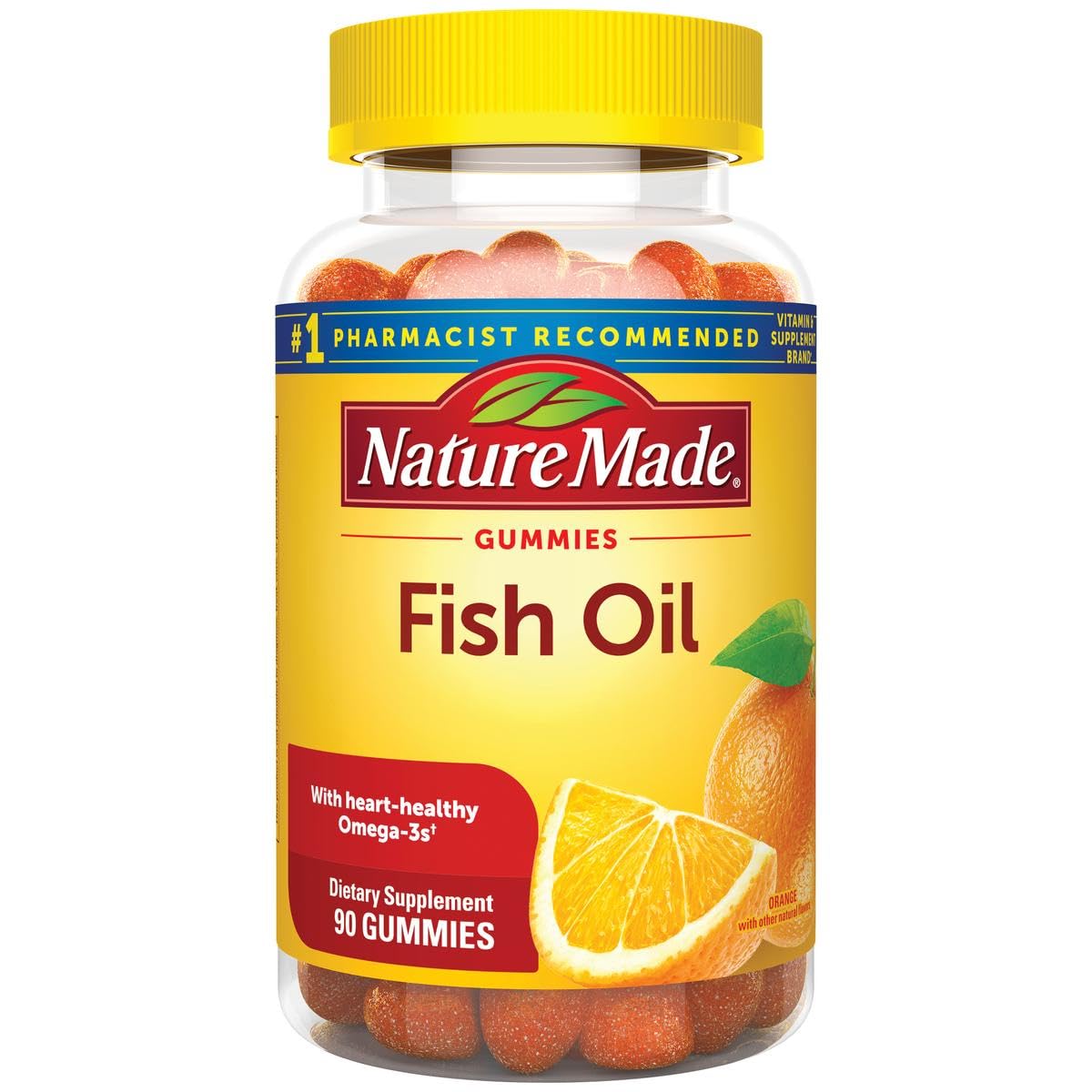 Nature Made Fish Oil Gummies, 90 Gummies