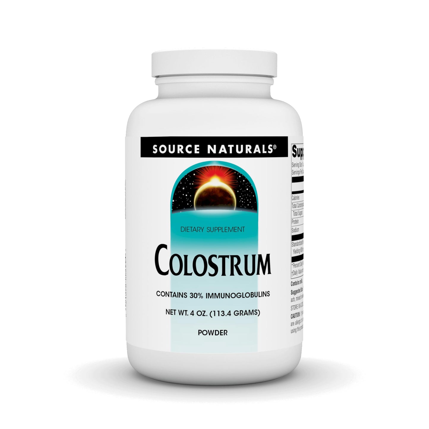 Source Naturals Colostrum Powder, 4 oz, Contains 30 Percent Immunoglobulins