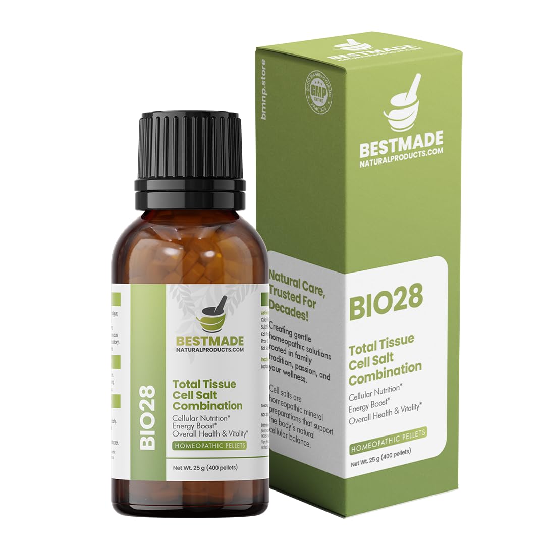 Bestmade Naturalproducts.com Total Tissue Cell Salt Mineral Combination BIO28 Tablets 300