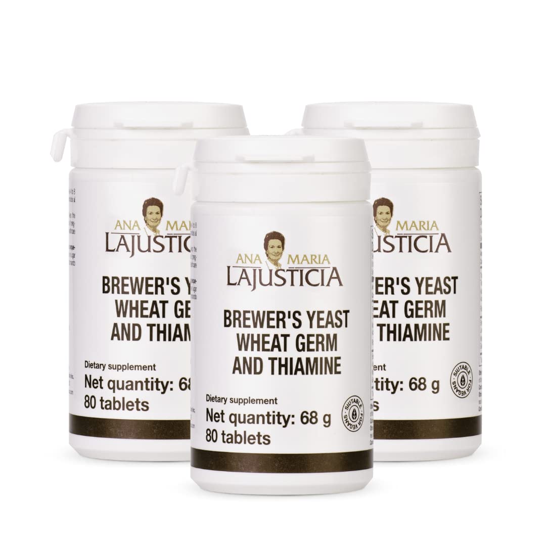 Ana María Lajusticia Brewer's Yeast Tablets 1 Tablet