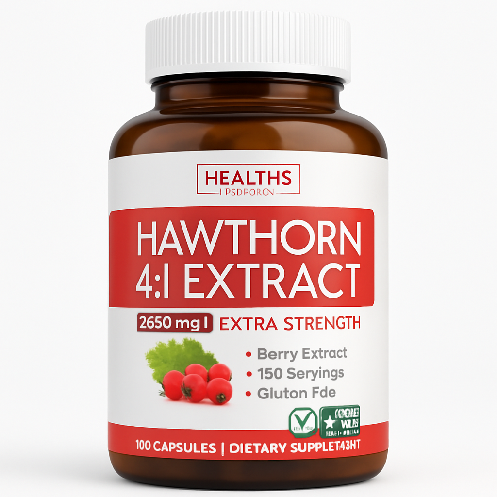 Healths Harmony Hawthorn Berry Capsule - 180-Count