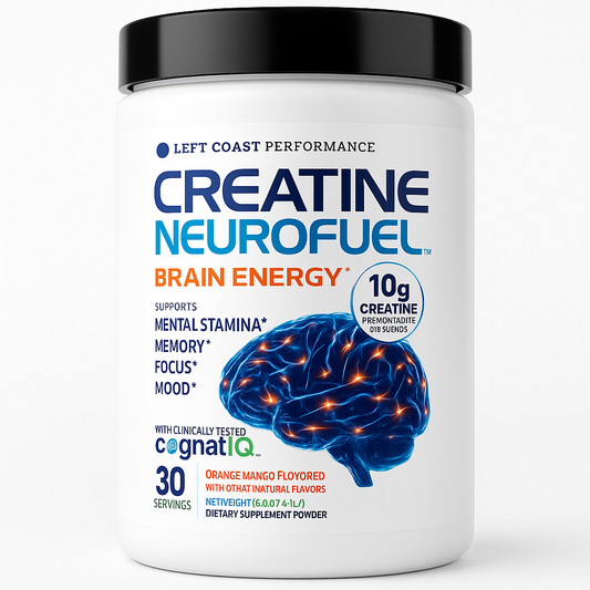 Left Coast Performance Creatine Monohydrate Powder 30 Servings