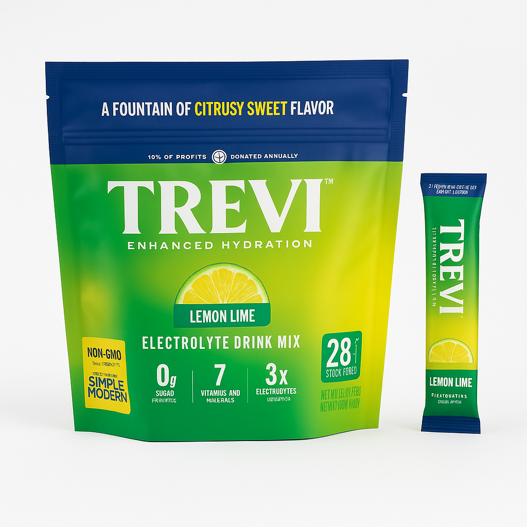 TREVI Electrolyte Powder Packets - 28 Count
