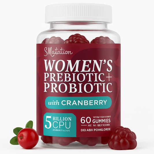 SM Nutrition Probiotics Women Prebiotics + Cranberry Gummy 60 Count