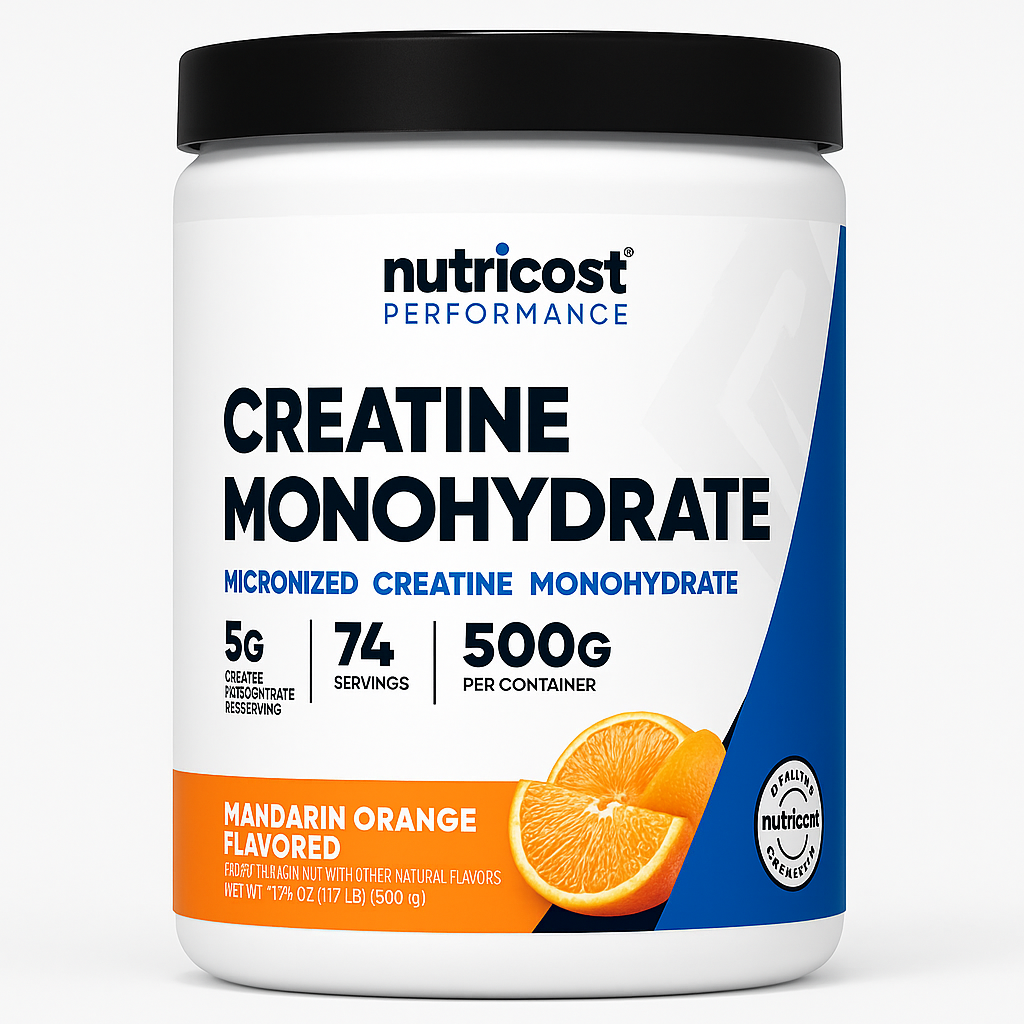 Nutricost Creatine Monohydrate Powder (500g) Pack of 1
