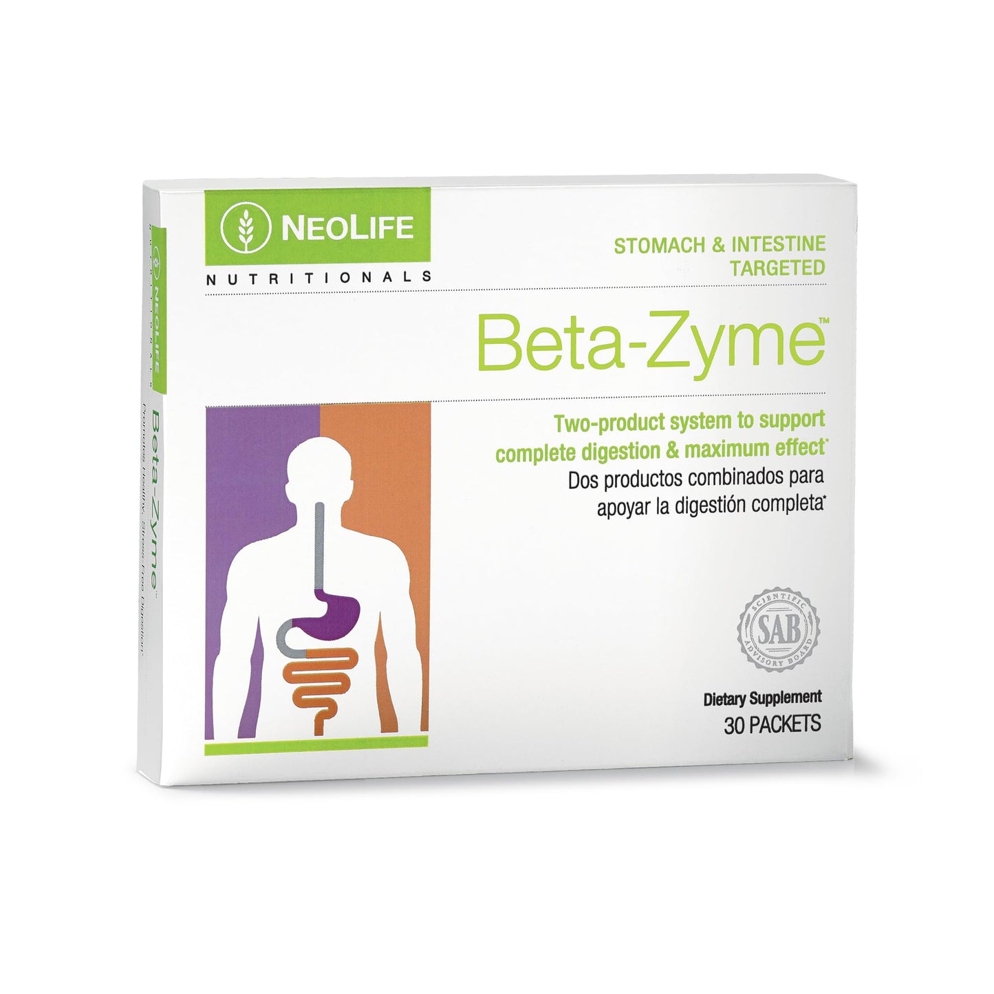 NeoLife Beta-Zyme Digestive Enzyme Blend Tablet, 30 Tablets