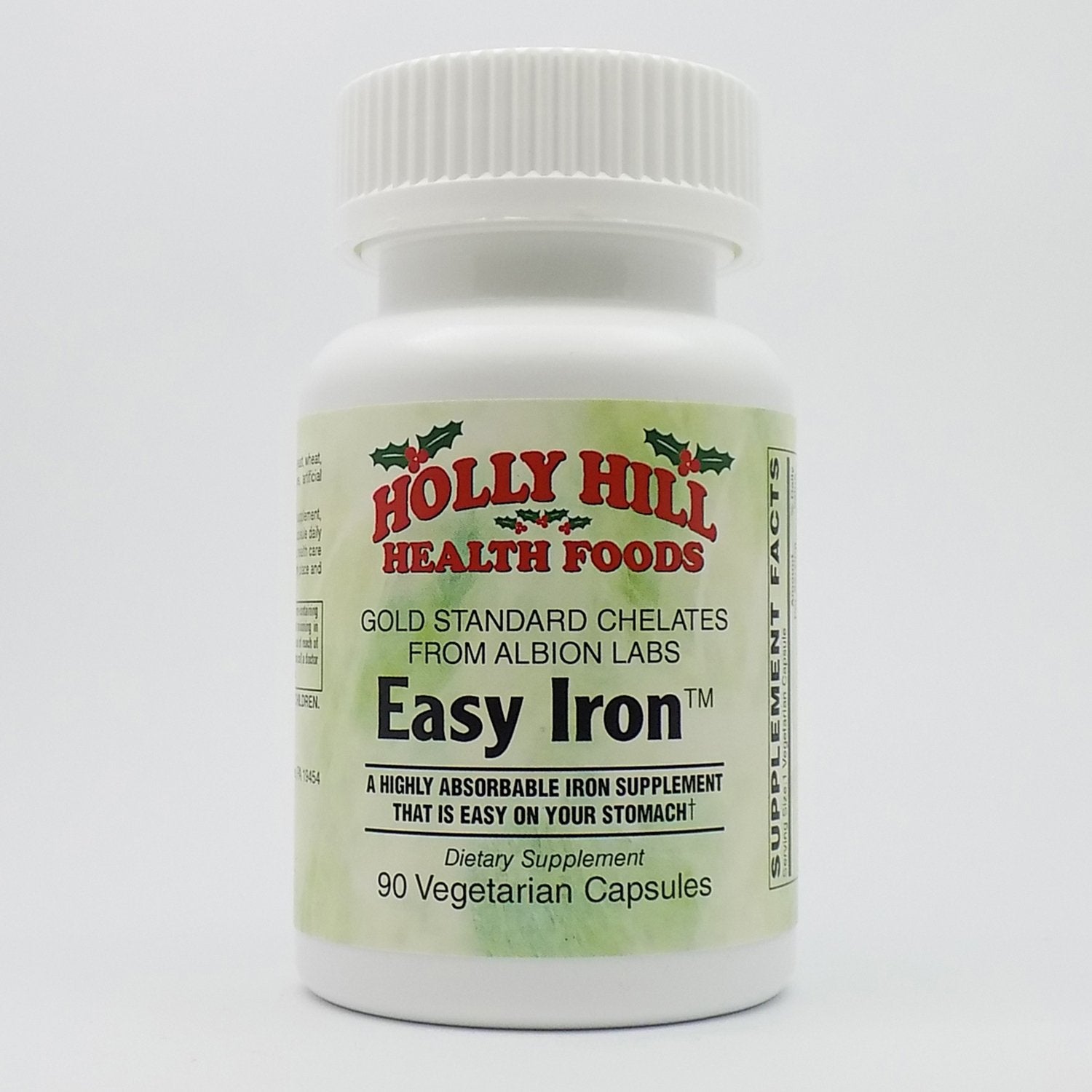 Holly Hill Health Foods Easy Iron Capsules, 90 Count