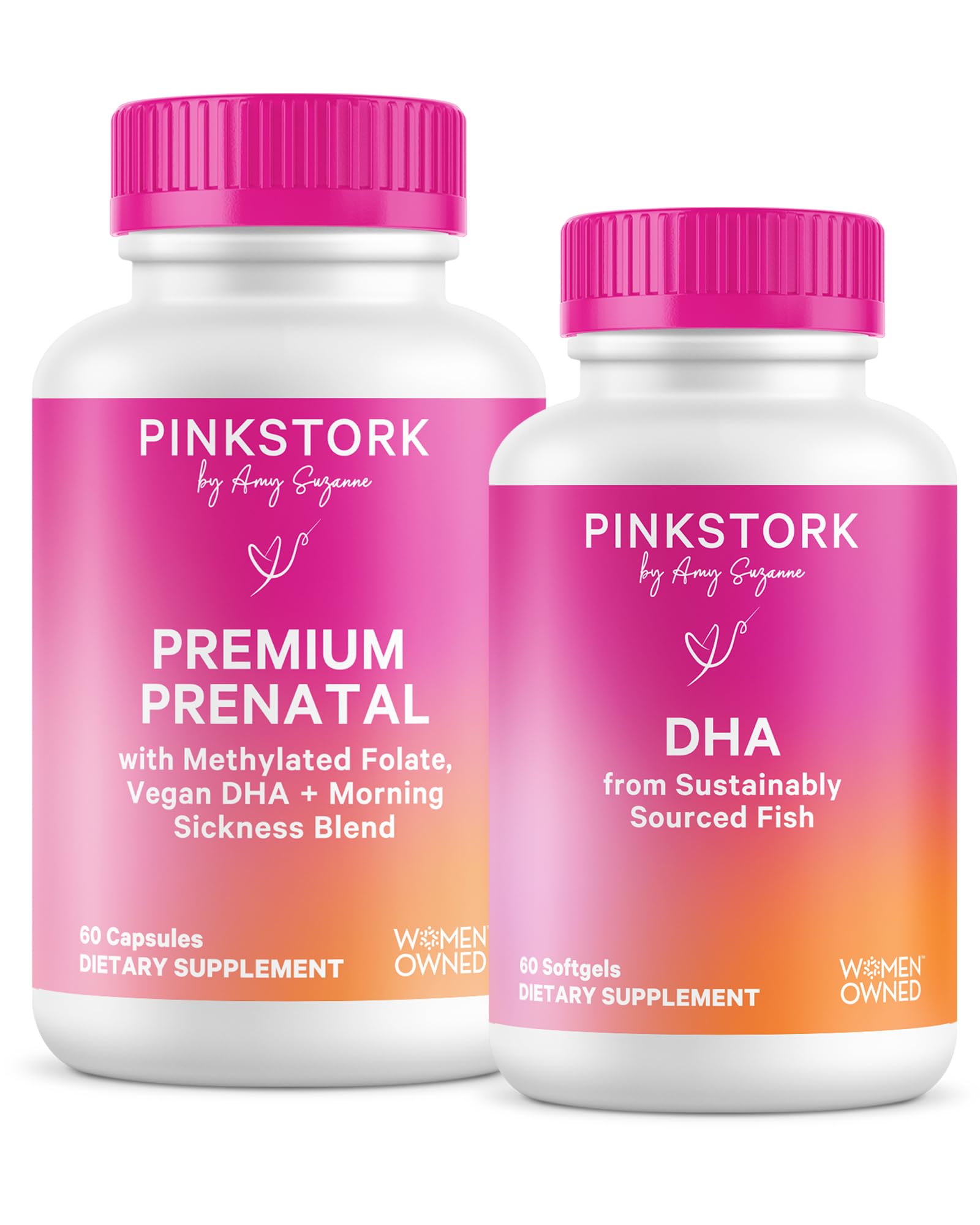 Pink Stork Premium Prenatal Duo Softgels 120