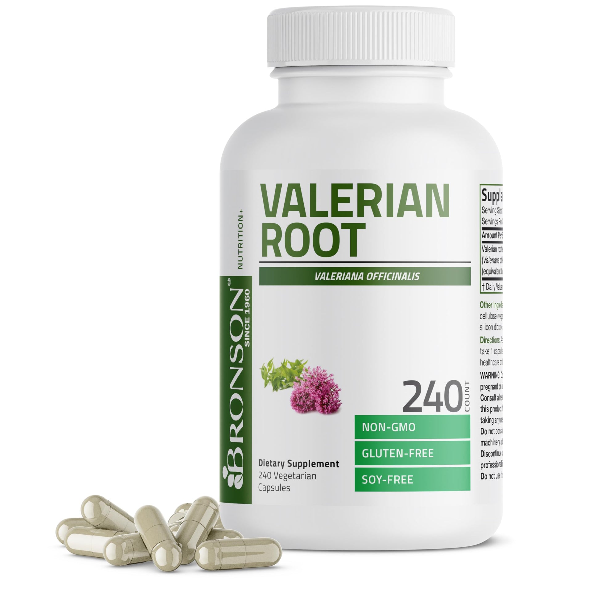 Bronson Valerian Root Sleep & Relaxation Support Capsules 240
