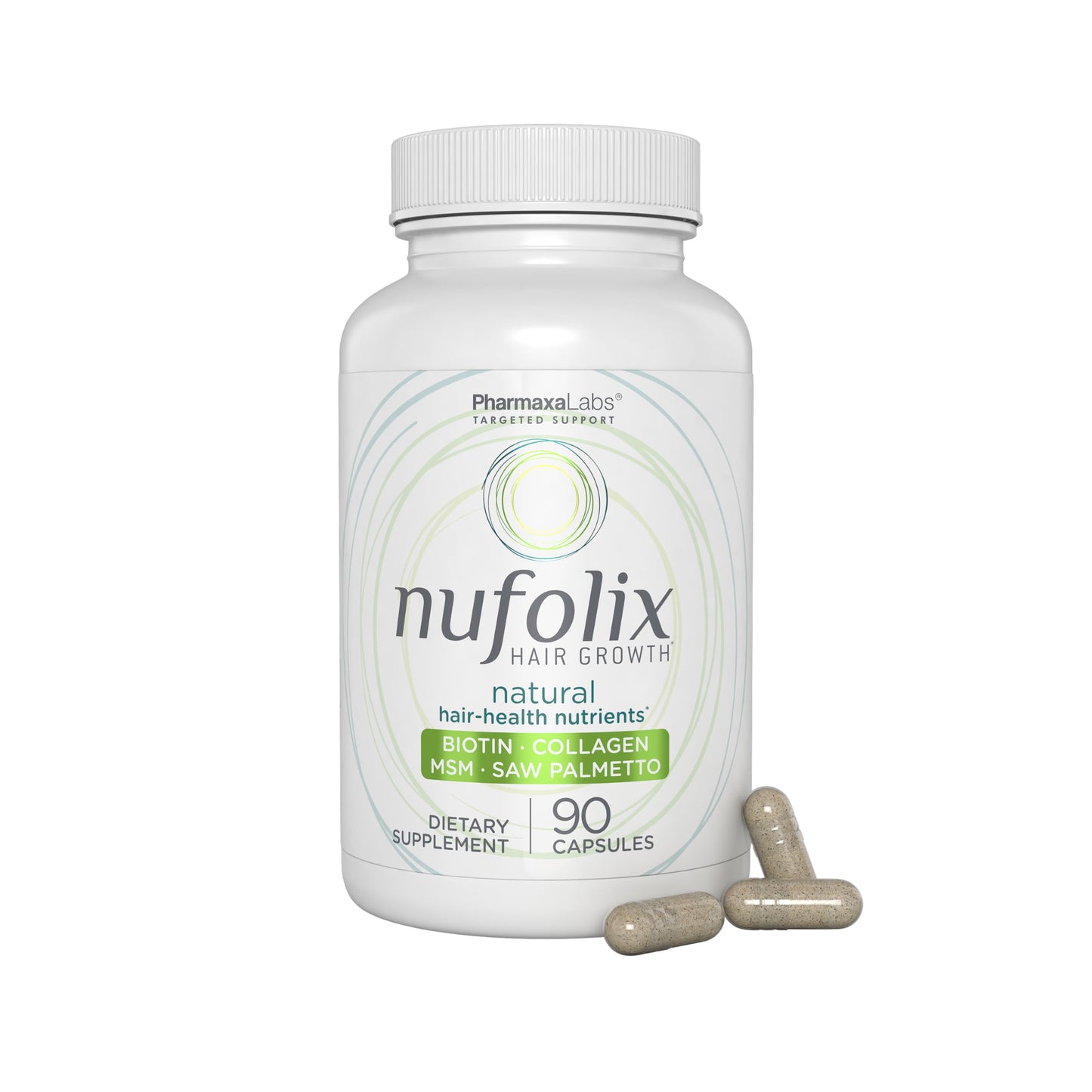 Nufolix Natural Hair Growth Supplement 60 Capsules