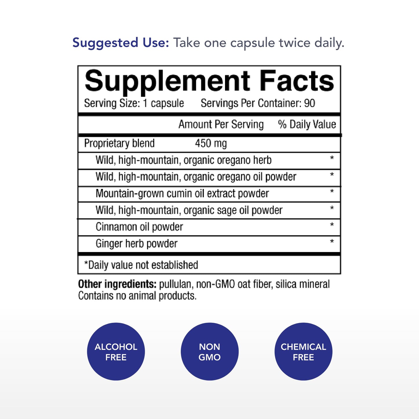 Physician's Strength Oregacillin 90 Capsules