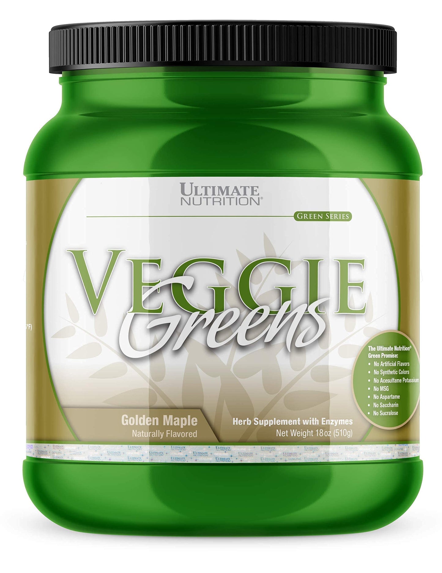 Ultimate Nutrition Veggie Greens Super Food Vegetable Protein Powder 18 oz, 64 Servings