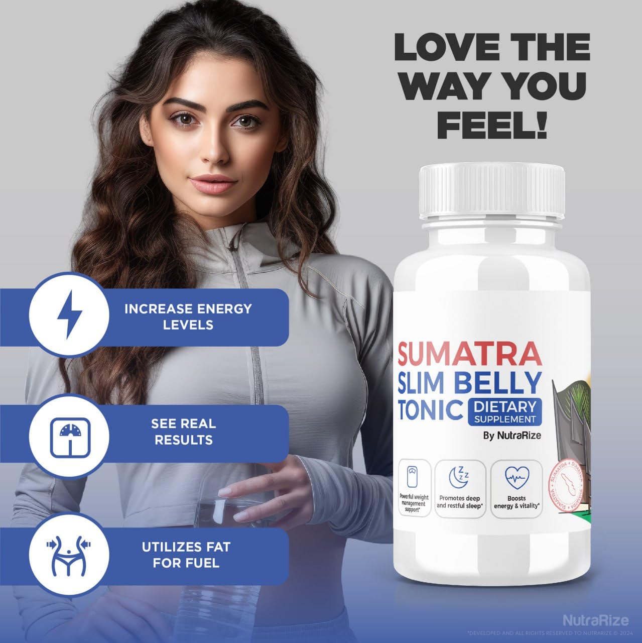 NutraRize Sumatra Slim Belly Tonic Capsule 60 Count