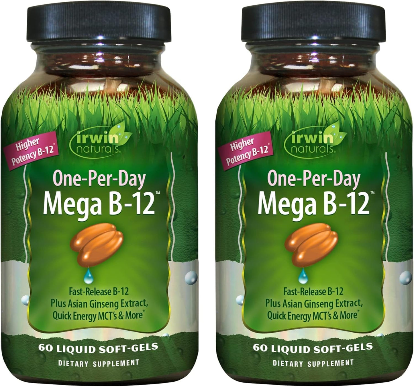 Irwin Naturals Quick Release B-12 Extra Cellular Energy Support 120 Softgels