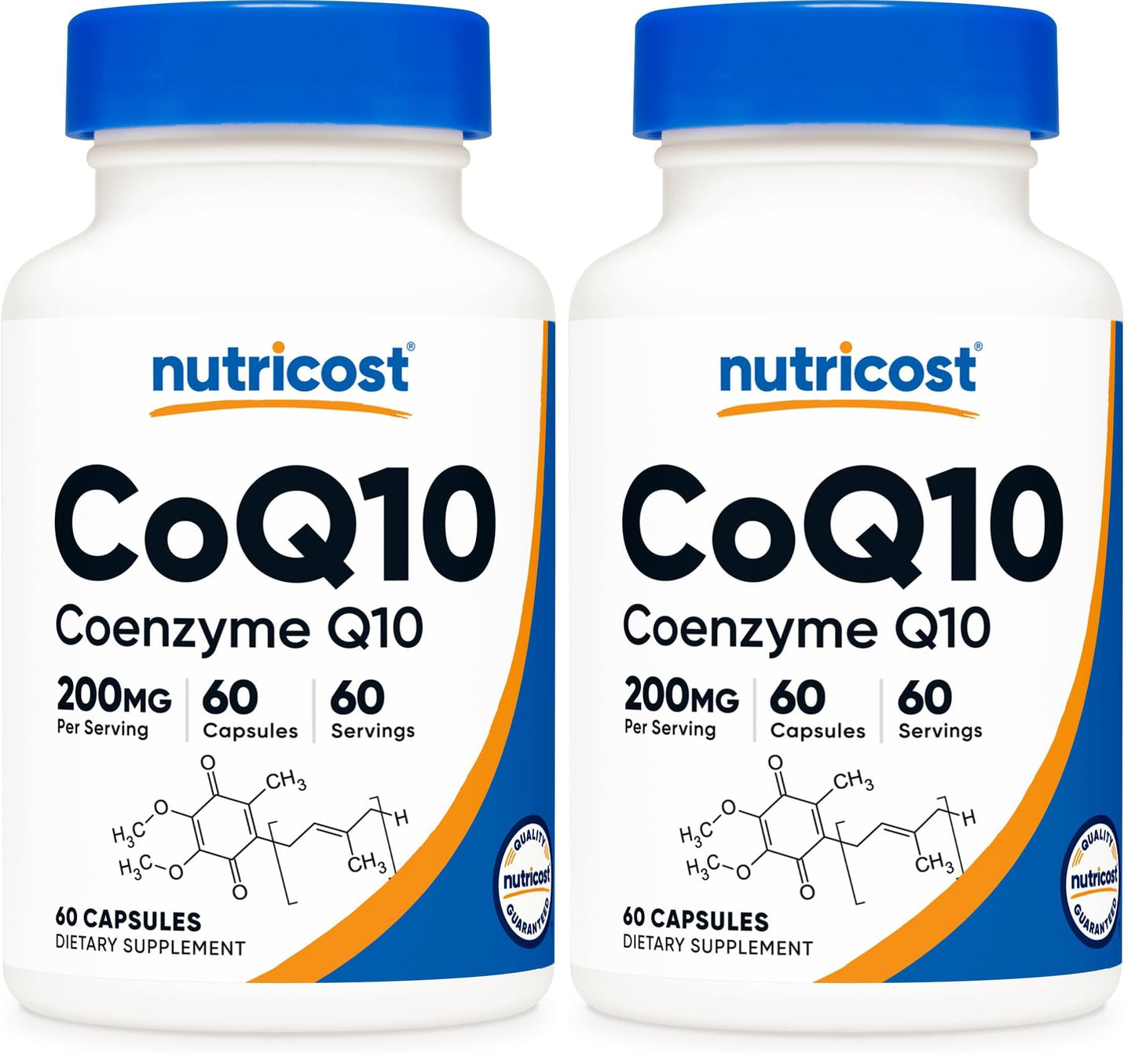 Nutricost CoQ10 200mg Capsules, 120 Capsules