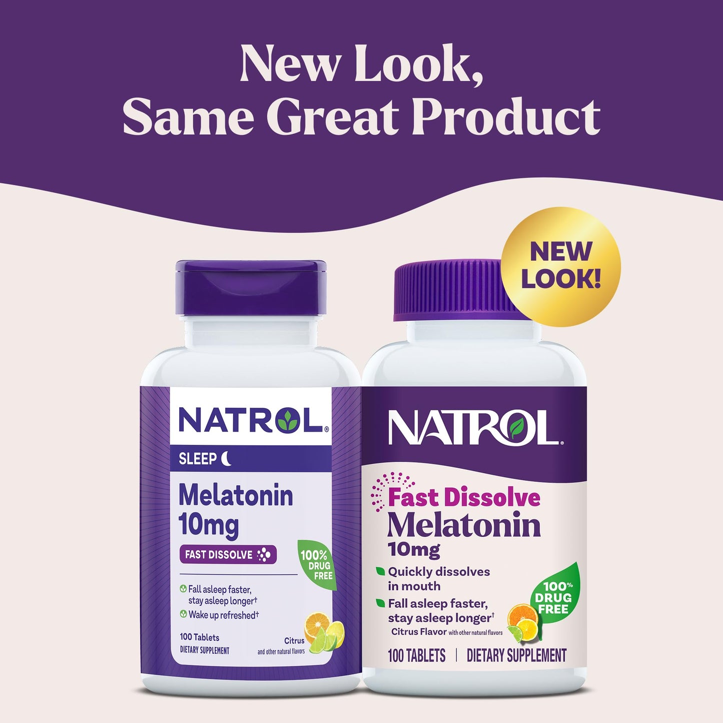 Natrol Melatonin 10mg Fast Dissolve Tablets, 100 Count