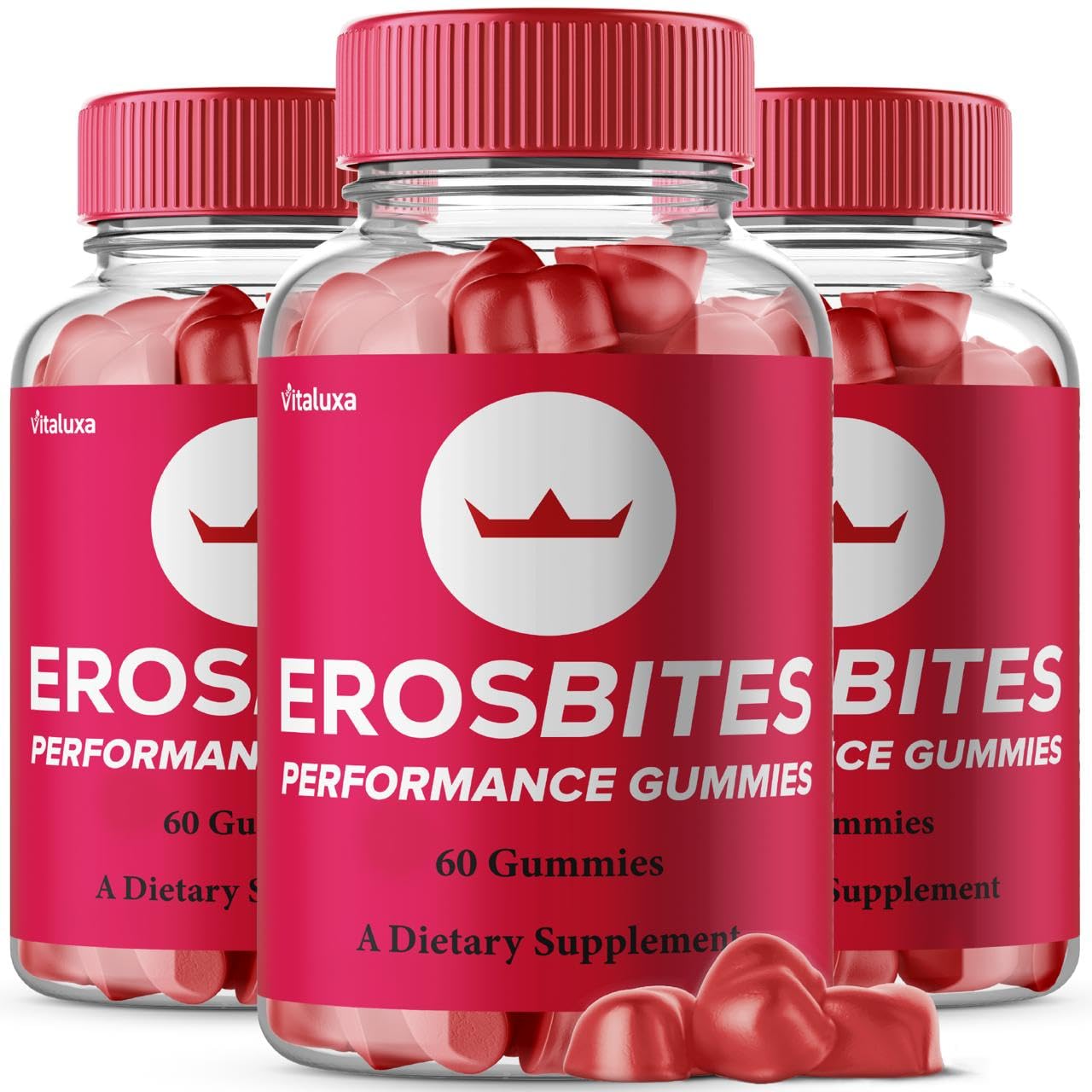Vitaluxa Eros Bites Gummies 180 Count