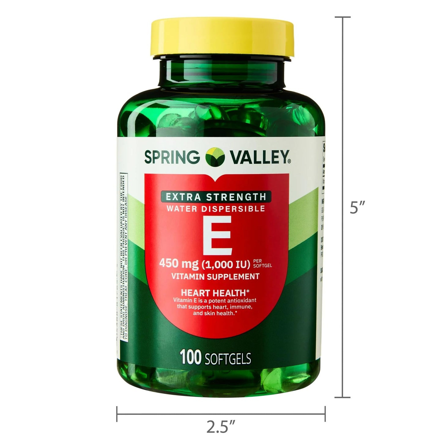 SUREFECT Vitamin E 450 mg (1000 IU) Softgels, 100 Count