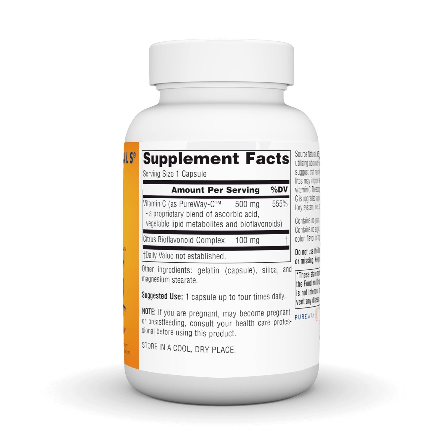 Source Naturals Metabolic C 500 mg Capsules 90 Count