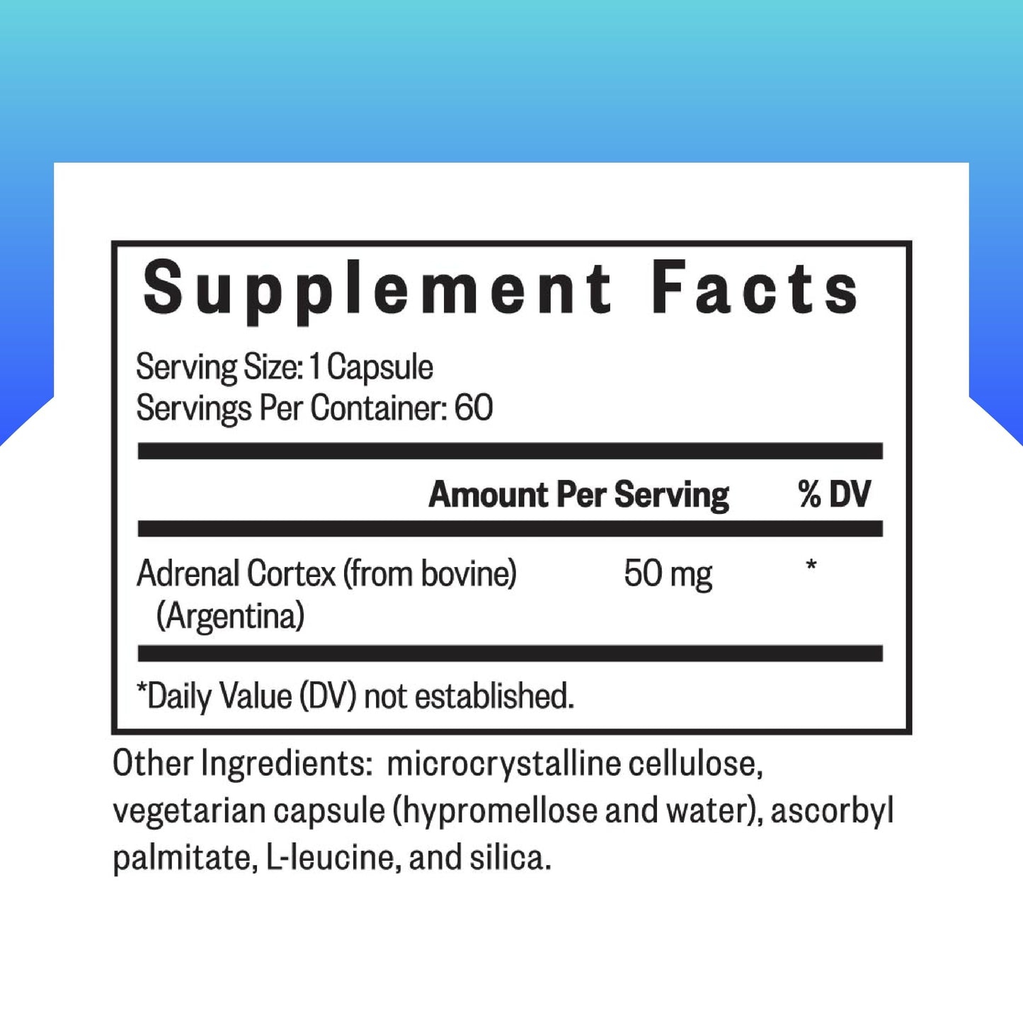 Seeking Health Adrenal Cortex Capsule, 60 Capsules