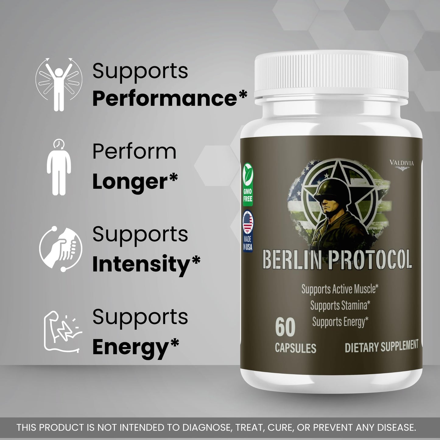 Valdivia Berlin Protocol Capsules, 180 Capsules