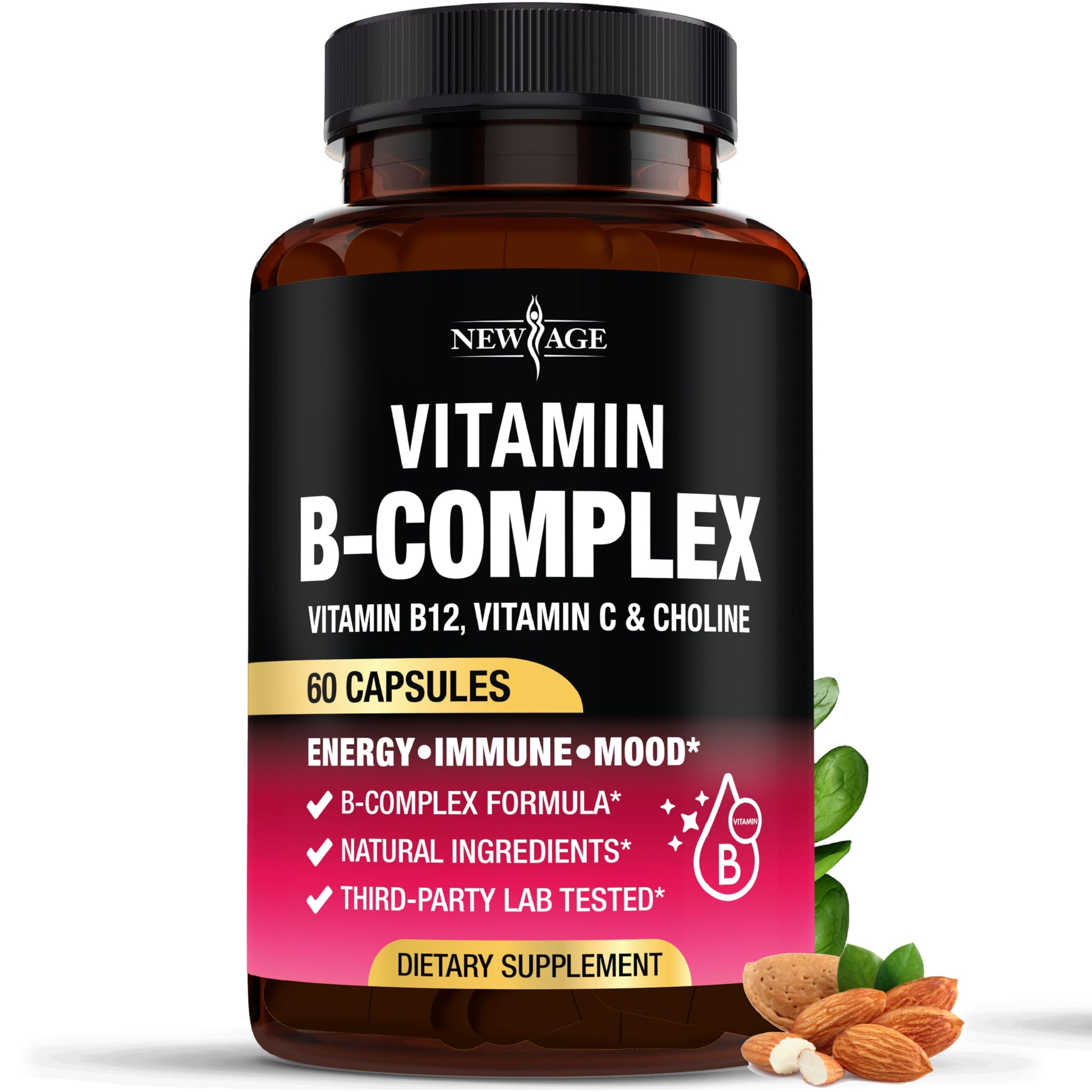 NEW AGE Vitamin B Complex Capsule 60 Count
