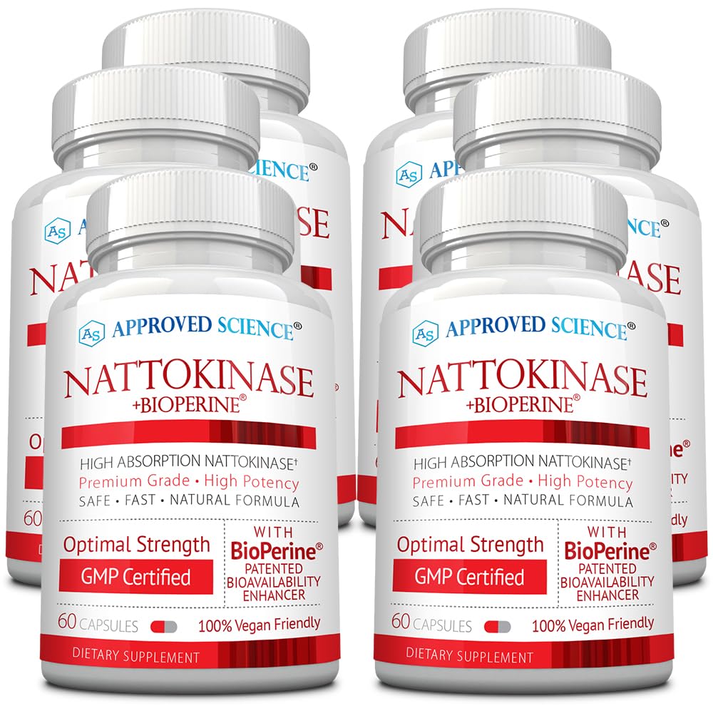 Approved Science Nattokinase 4,000 FU 200 mg, 360 Capsules
