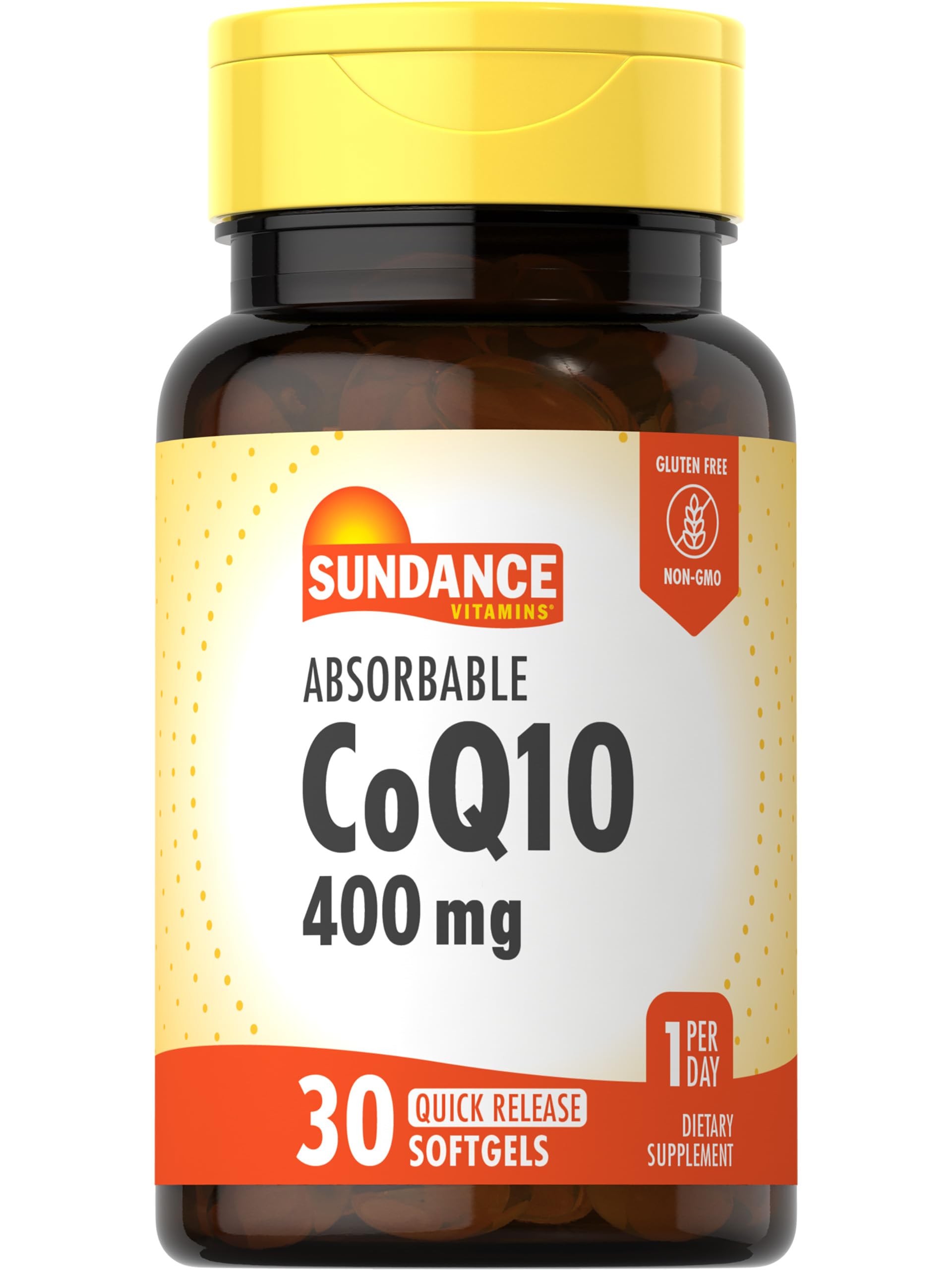Sundance CoQ10 400mg Softgel 30 Count