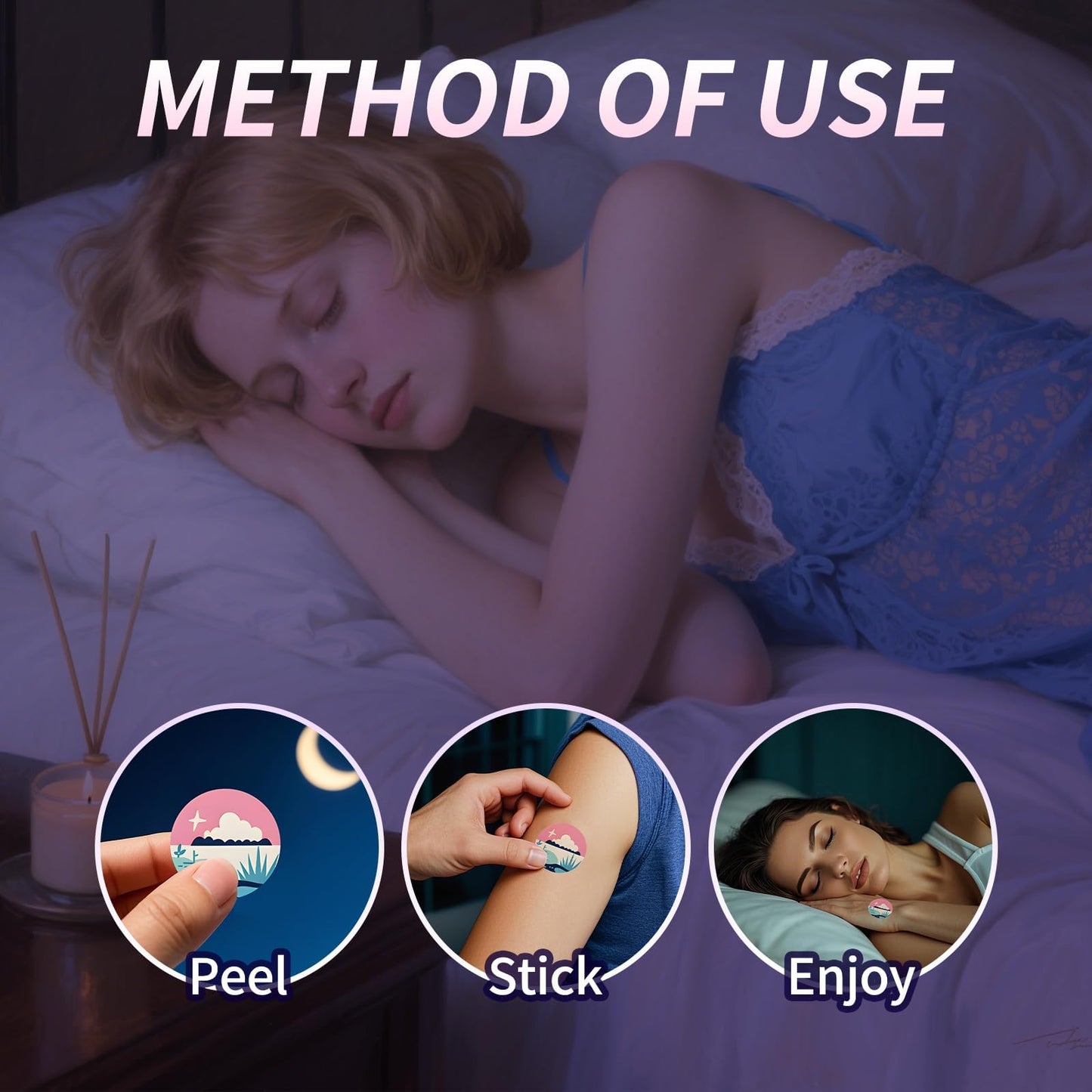 Gethorey Sleep Patches for Adults 60 Tablets