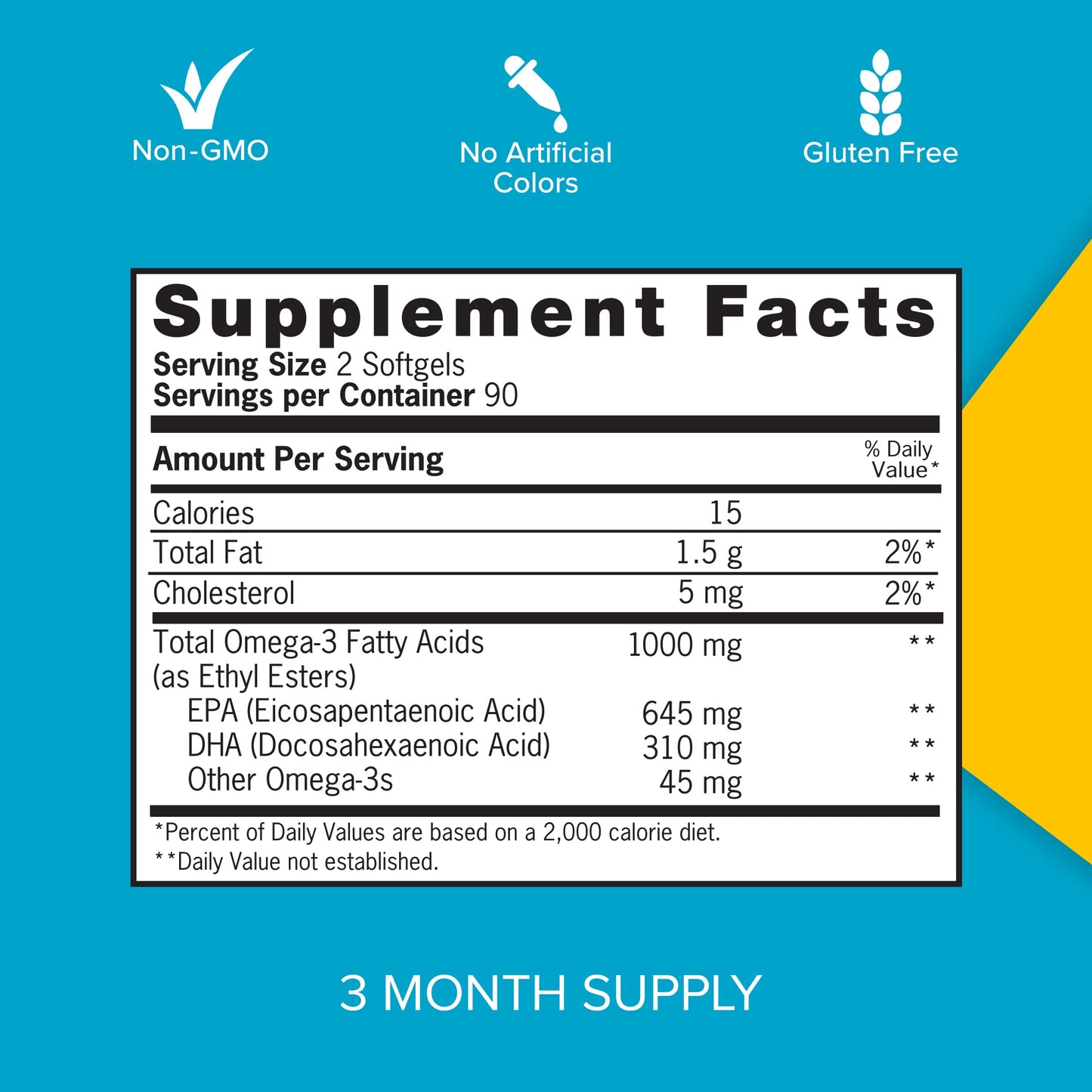 Qunol Fish Oil Omega-3 Mini Softgels 180 Count