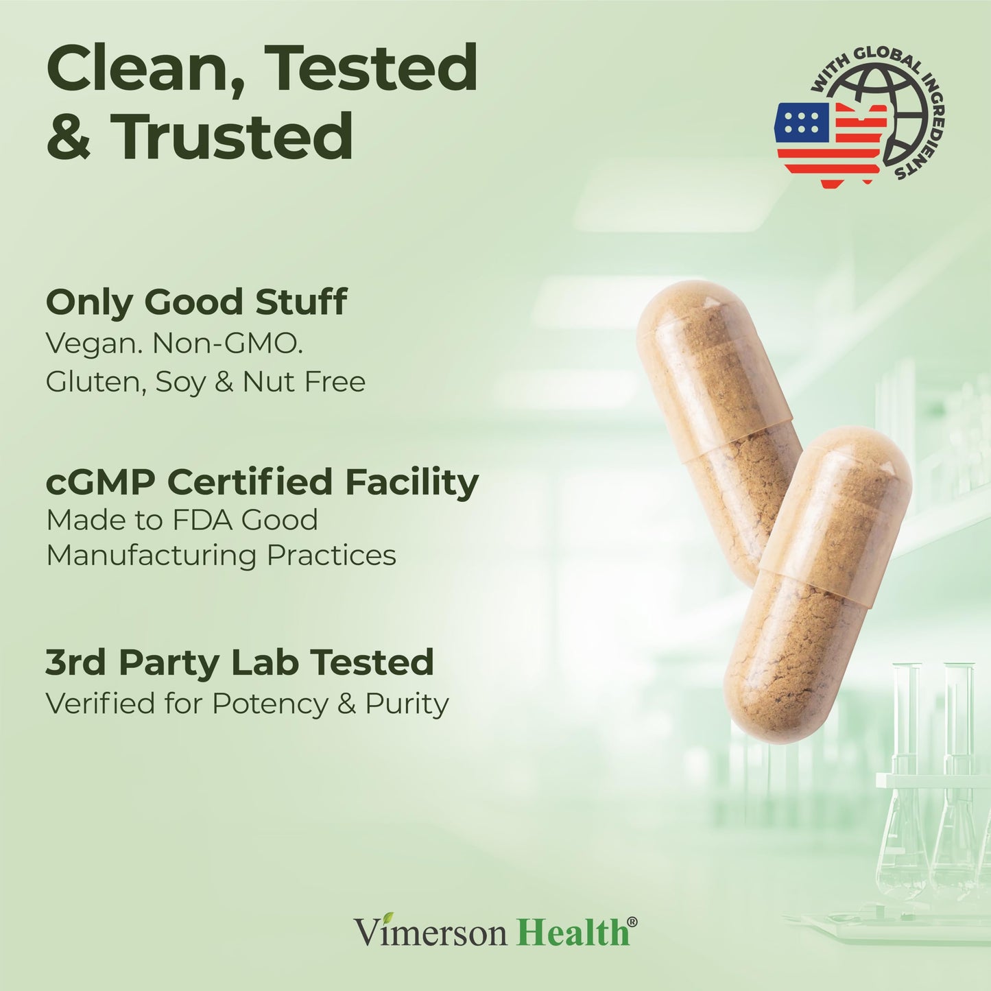 Vimerson Health Moringa Capsules, 60 Capsules