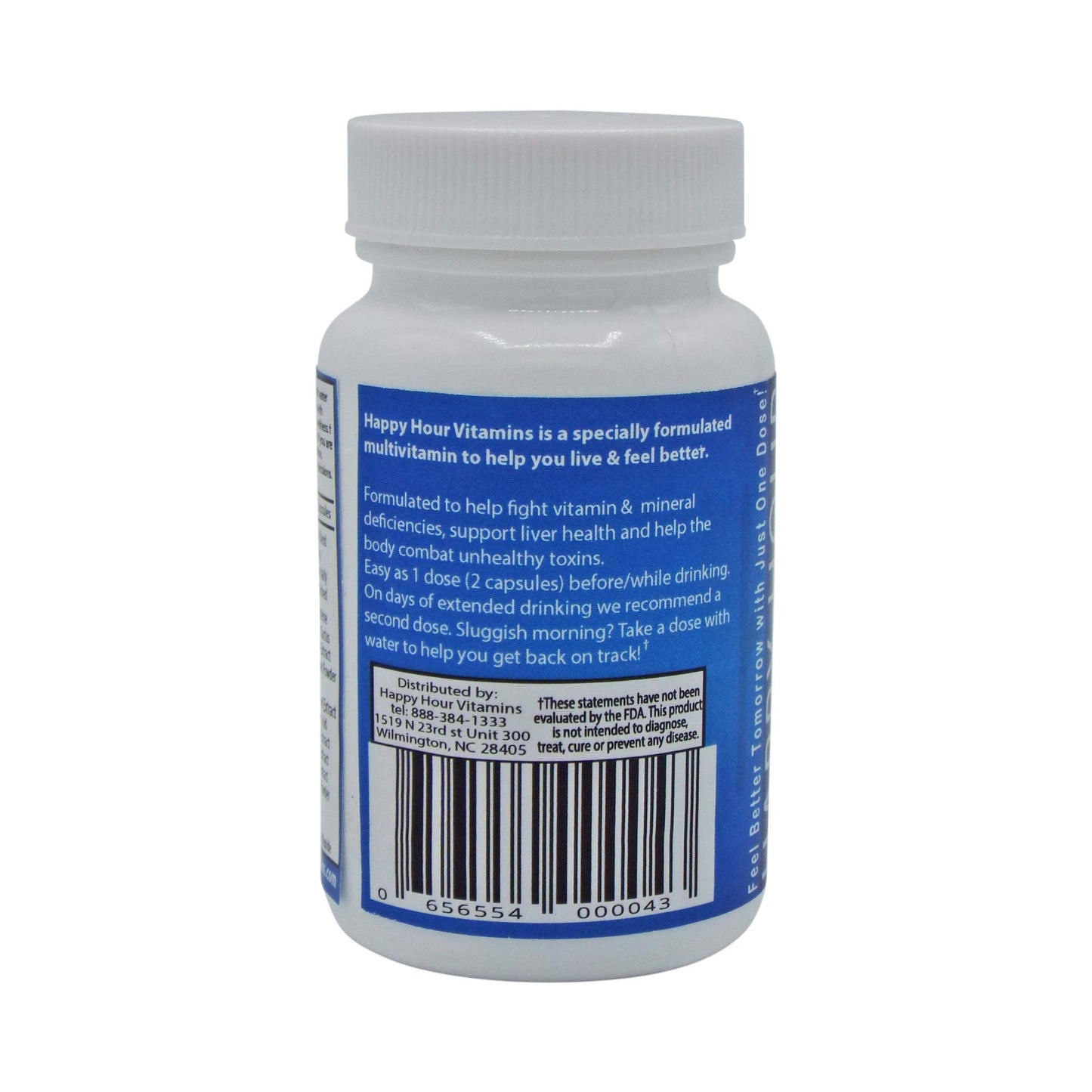 Happy Hour Vitamins Multivitamin Capsules, 20 Count