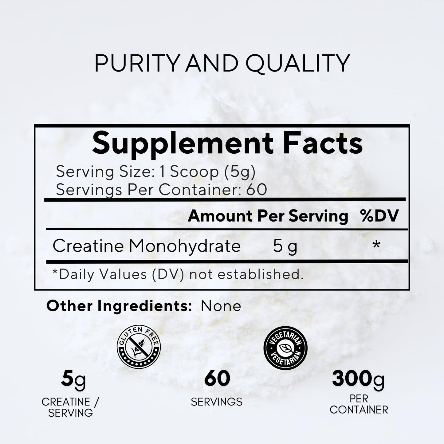 Bricker Labs Creatine Monohydrate Powder, 60 Servings