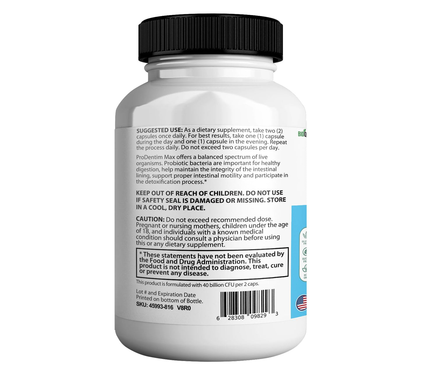 BIOQUIRE BestBreath Oral Probiotic MAX 60 Capsules