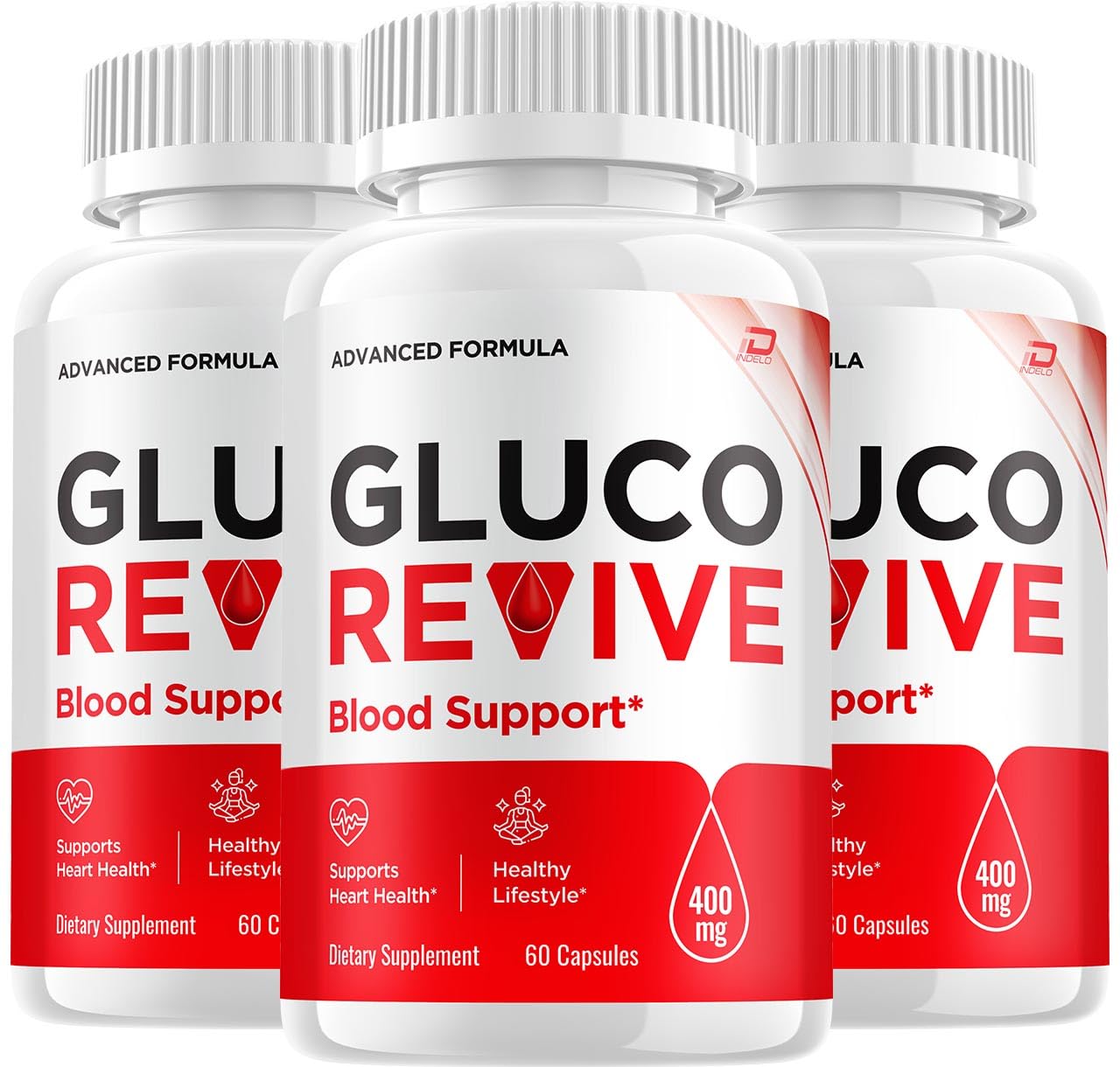 Indelo GlucoRevive Capsules, 180 Capsules