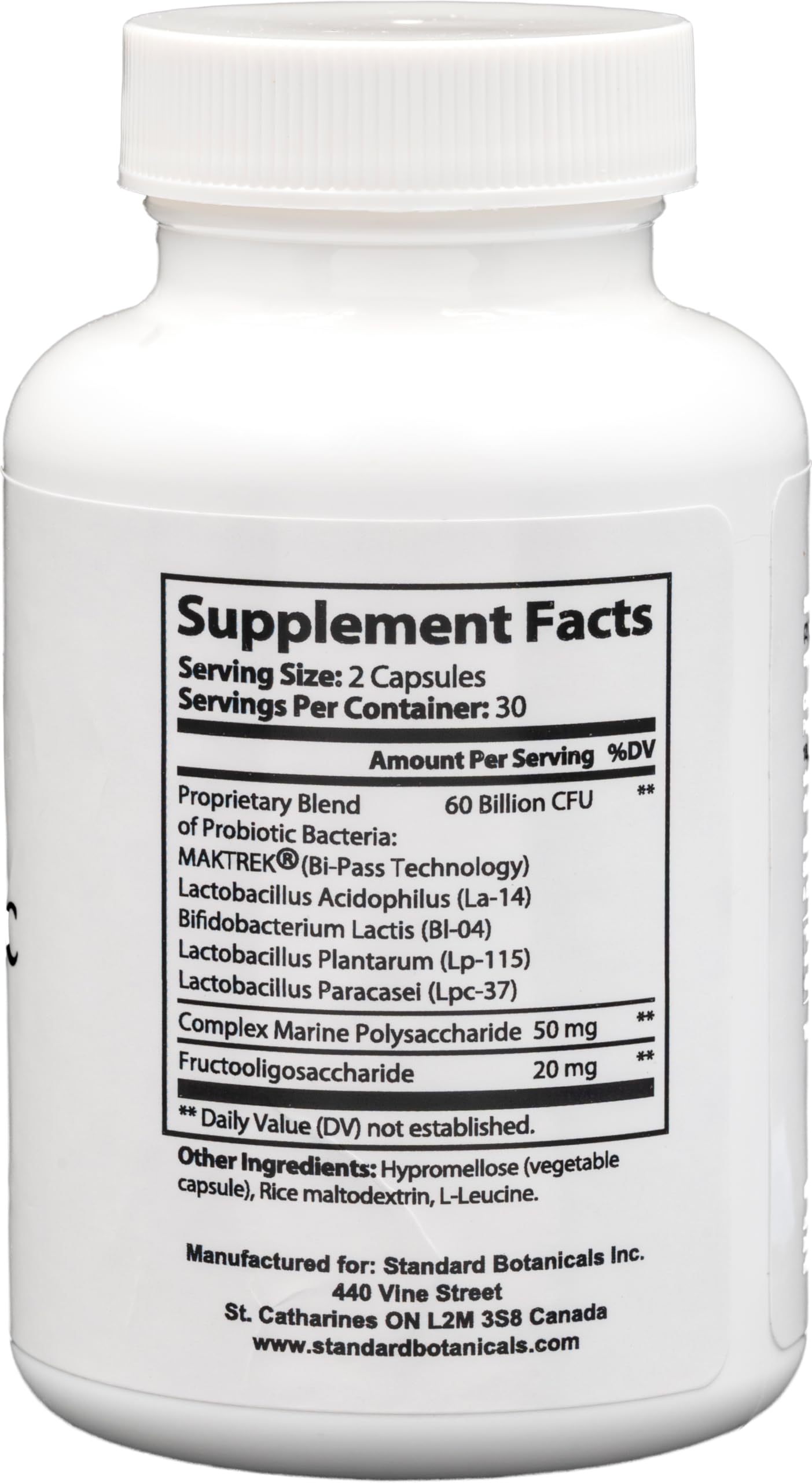 Dr's Nature & Nutrition Probiotic 60 Billion CFU with Clinically Studied Strains for Digestive & Immune Support Capsules, 60 Count