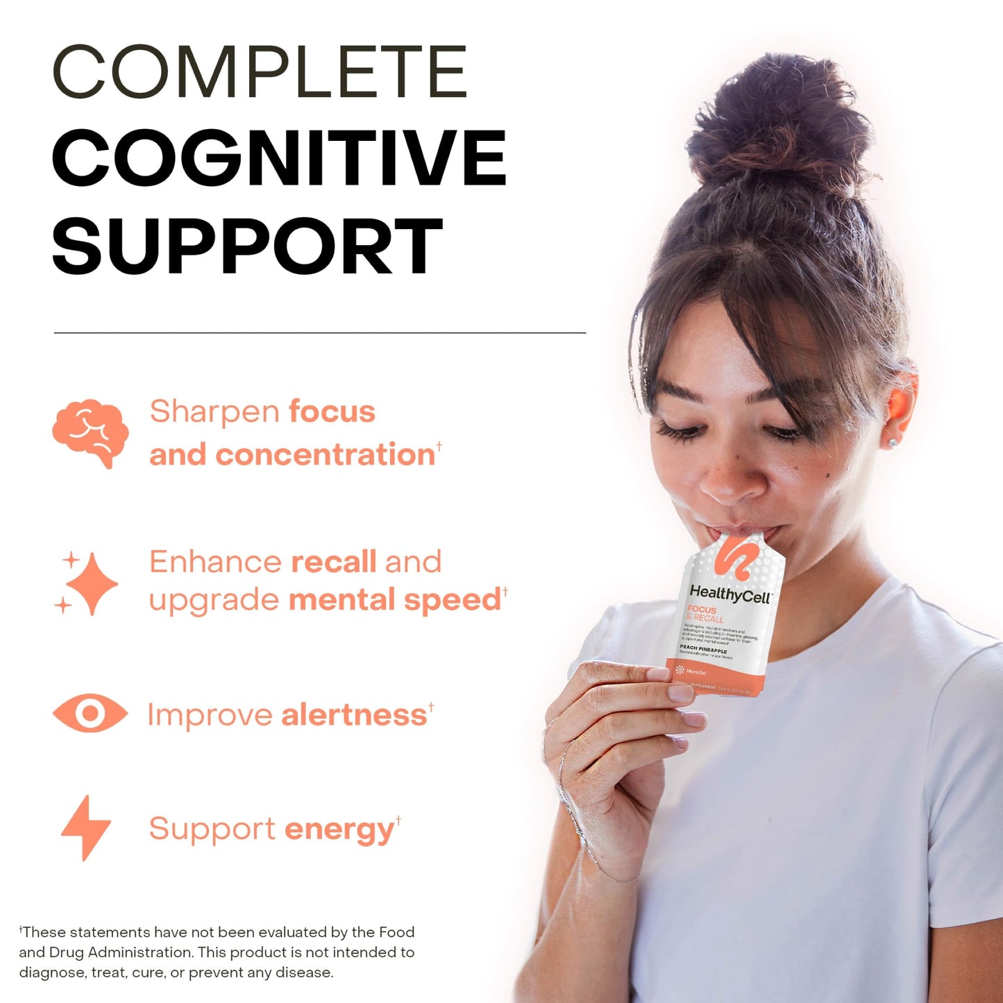Healthycell Focus & Recall Softgels 30