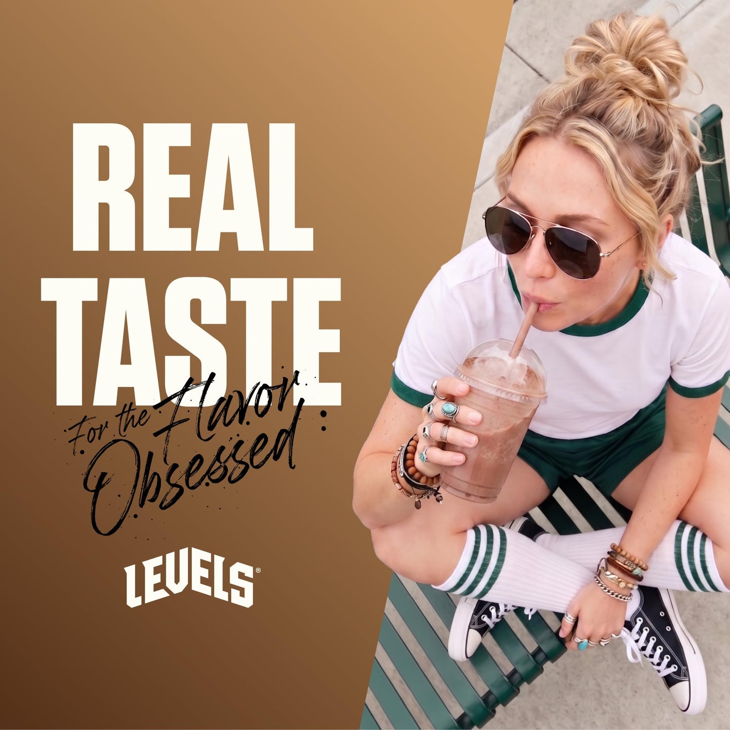 Levels Whey Protein Powder Cappuccino 32 Servings