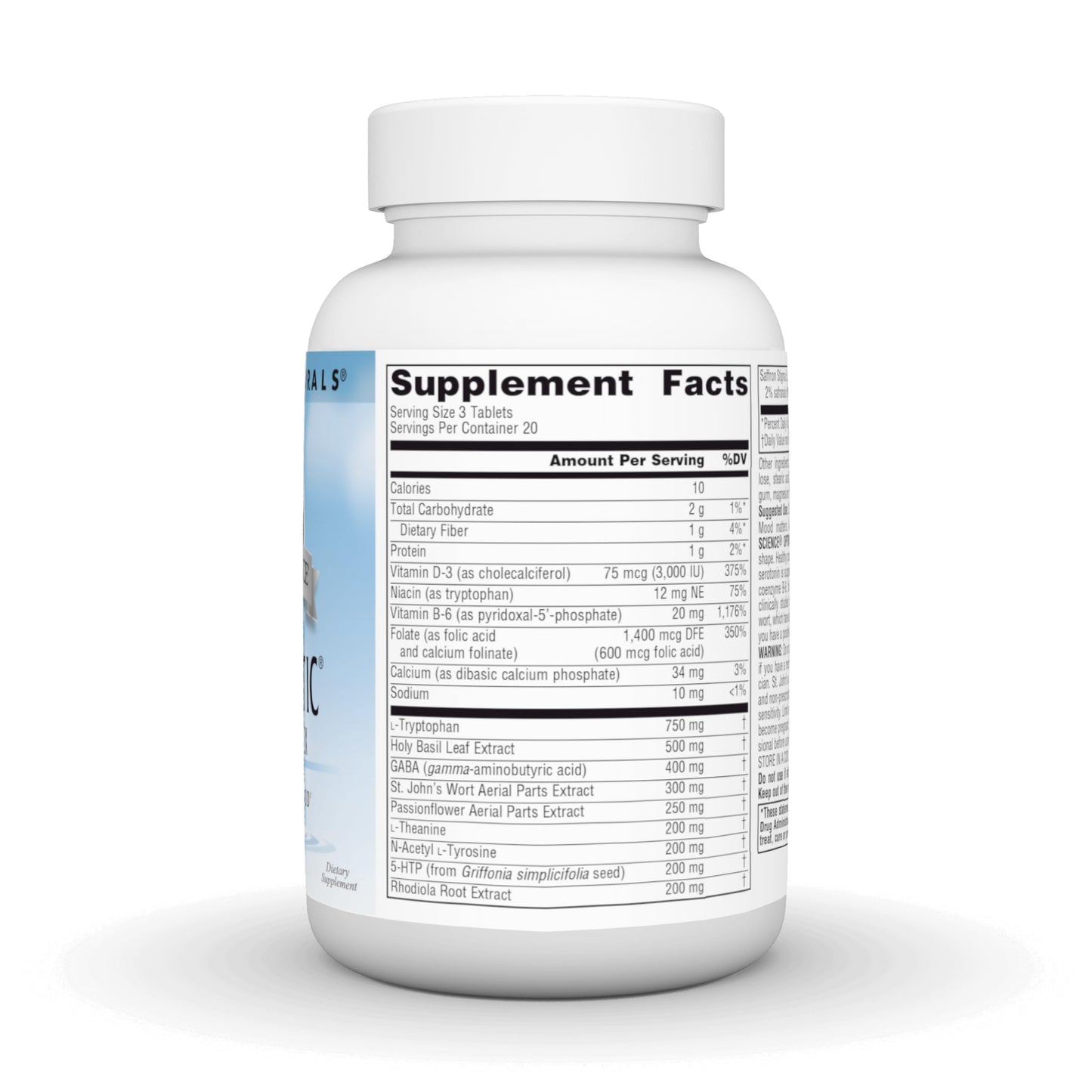 Source Naturals Serene Science Optimistic Saffron Complex 60 Tablets