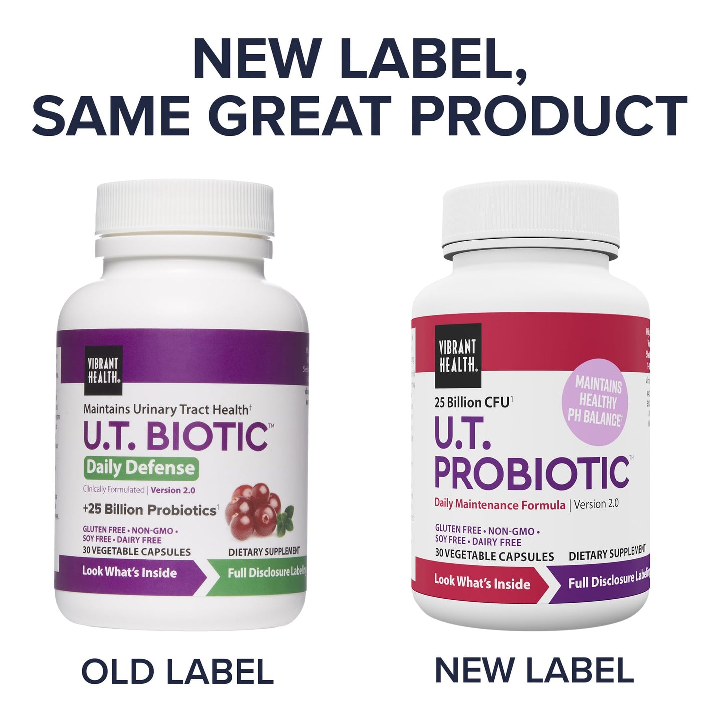 Vibrant Health UT Biotics Capsule 30 Capsules
