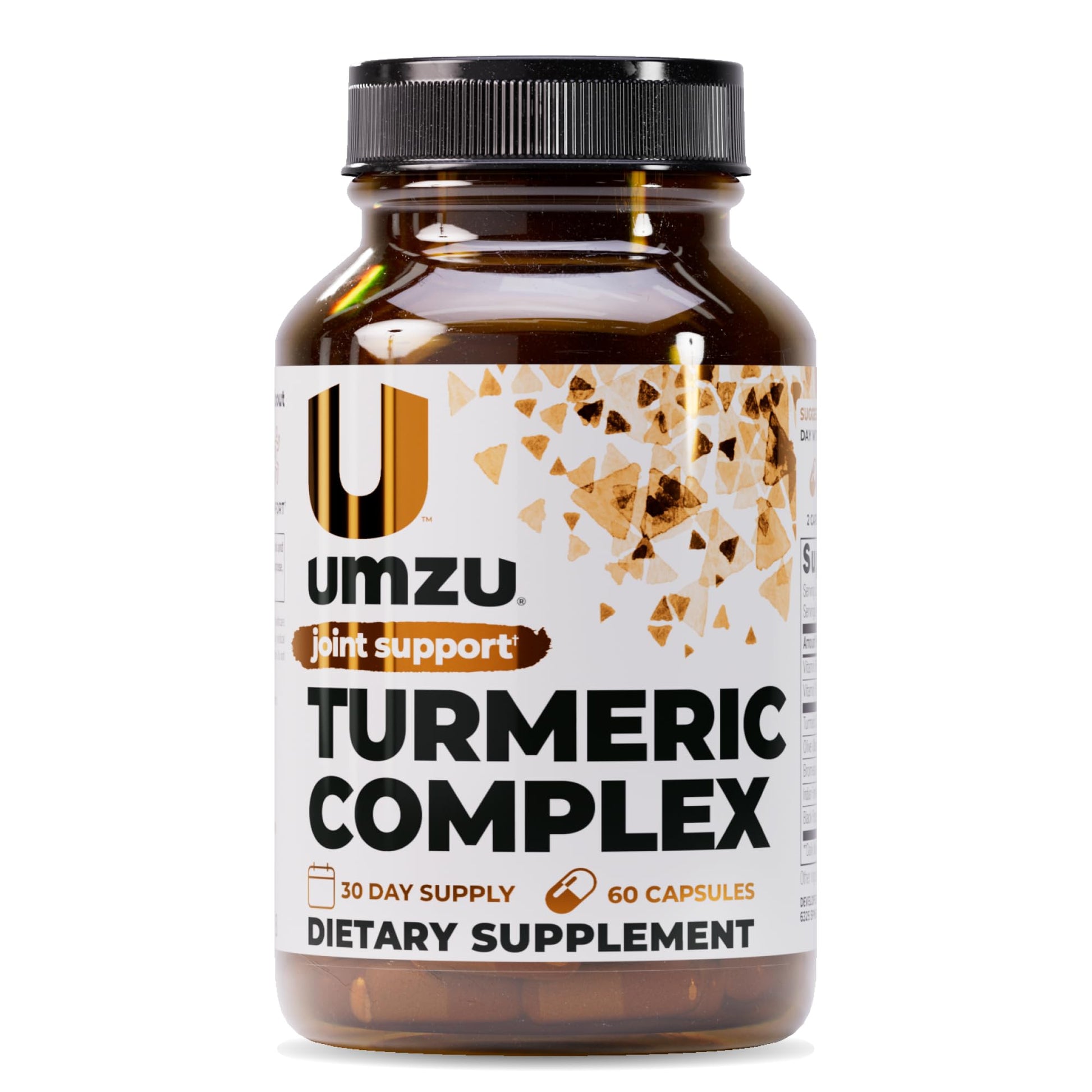 UMZU Turmeric Curcumin Supplement Capsule 1 Count