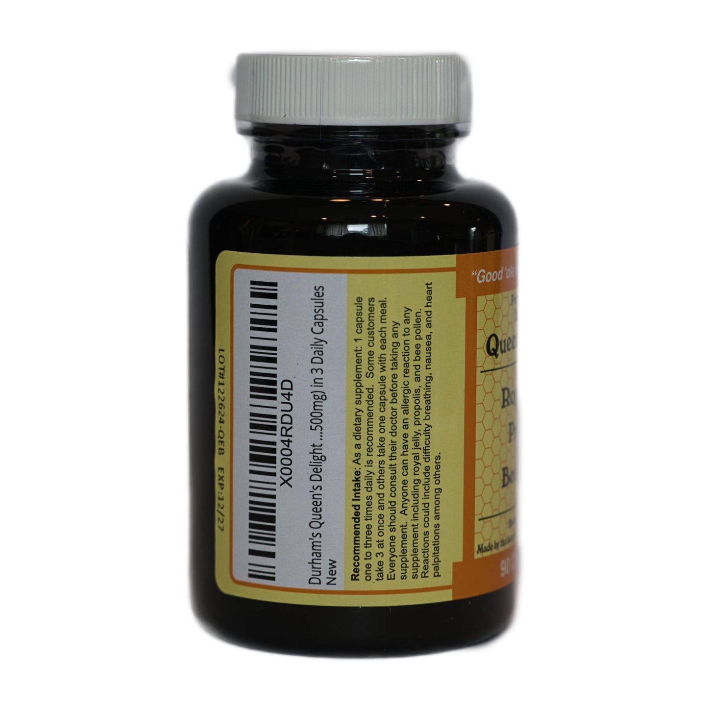 Durham's Bee Farm, Inc. Queen's Delight Capsule, 90 Count