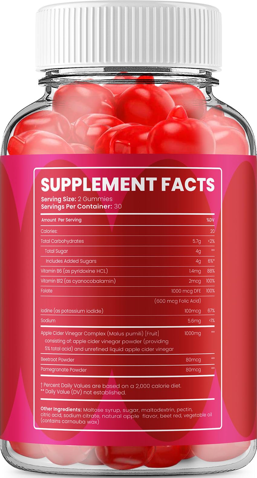 Indelo Jelly Thin ACV Gummies Jellythin Gummy Advanced Formula Extra Strength Natural Blend Vitamins 120 Gummies