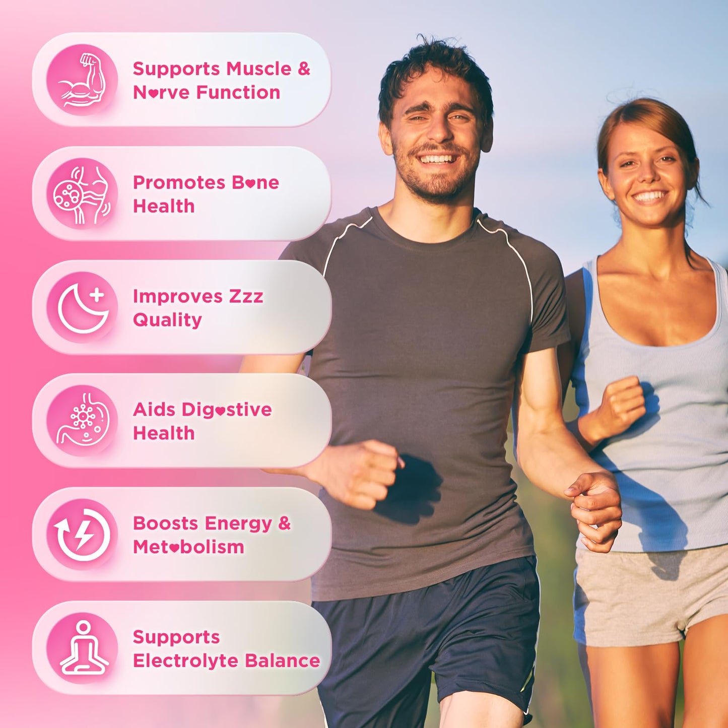 softbear Magnesium Carbonate Gummies 500mg, Sugar-Free, Vegan/Organic Strawberry Flavor, 120 Gummies
