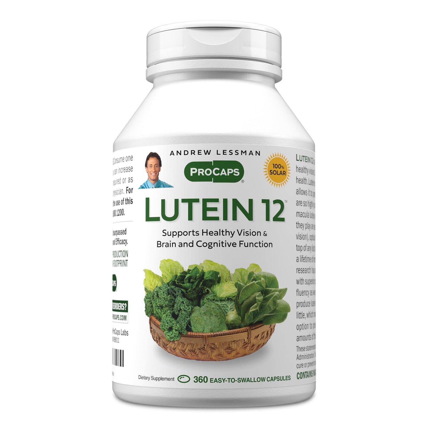 ANDREW LESSMAN Lutein 12 mg 360 Capsules