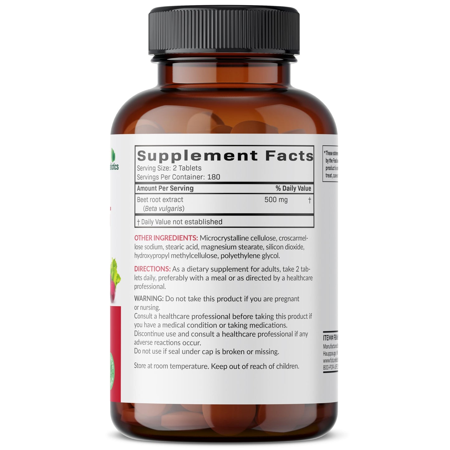 Futurebiotics Beet Root Extra Strength 360 Tablets