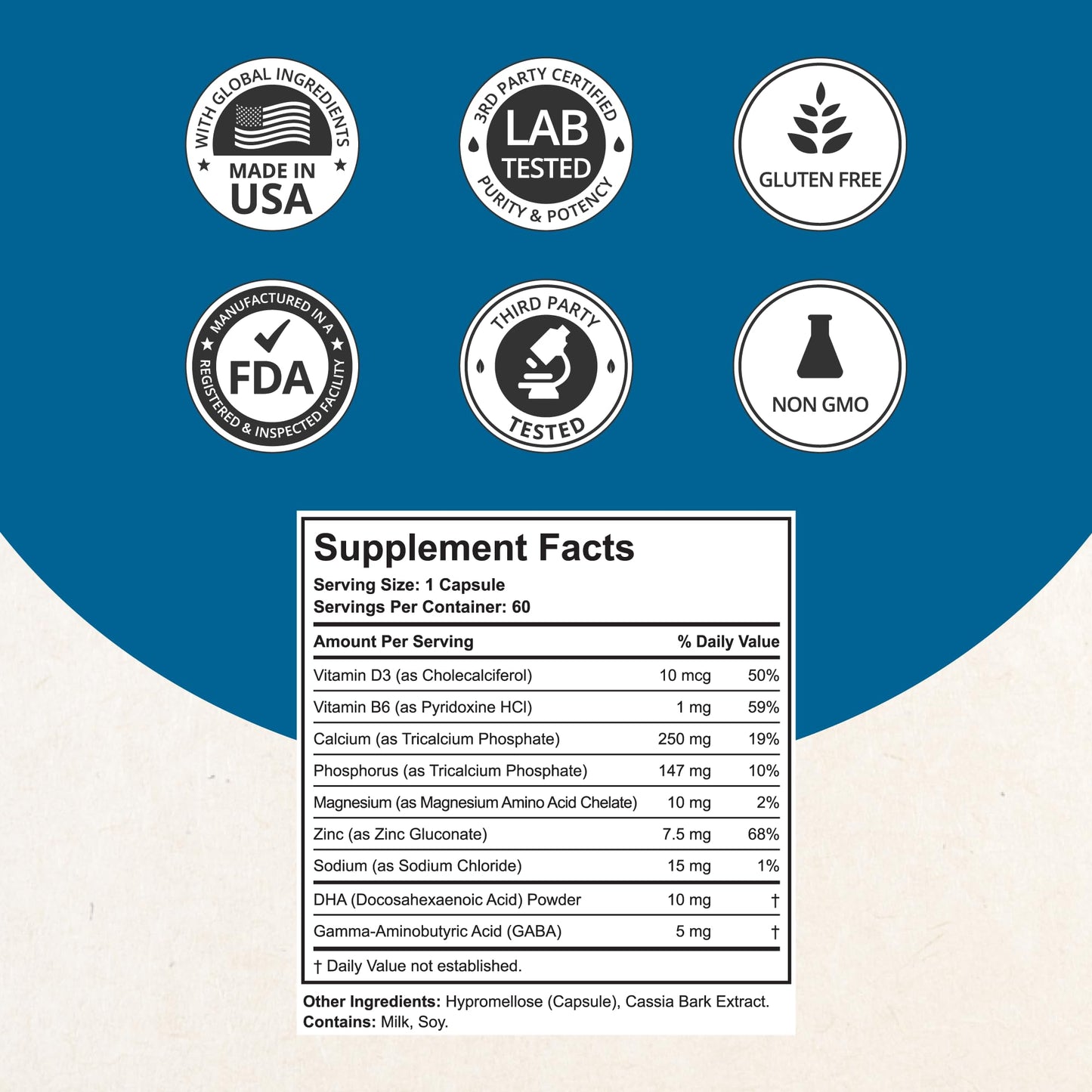 NuBest Grow Power 120 Capsules