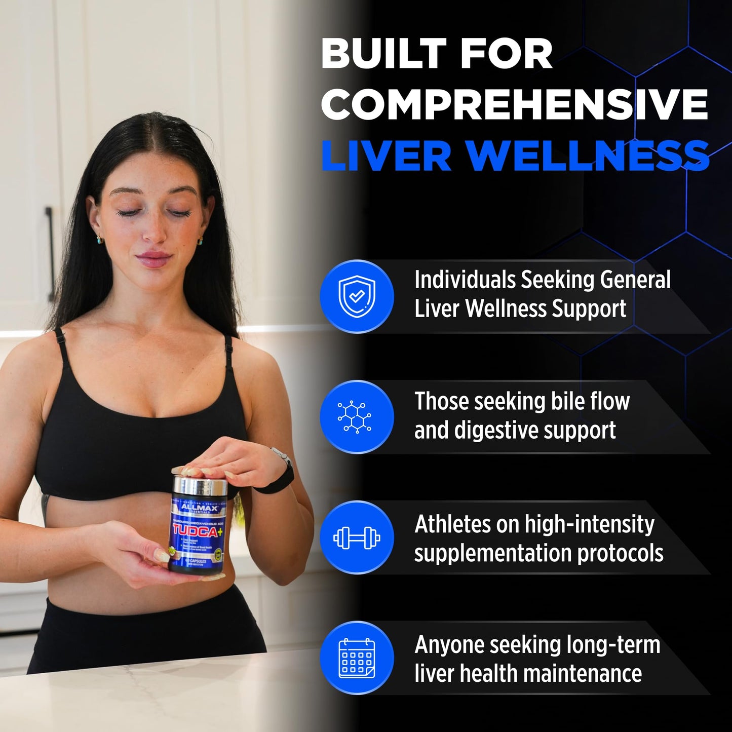 ALLMAX TUDCA Capsules 60 Count