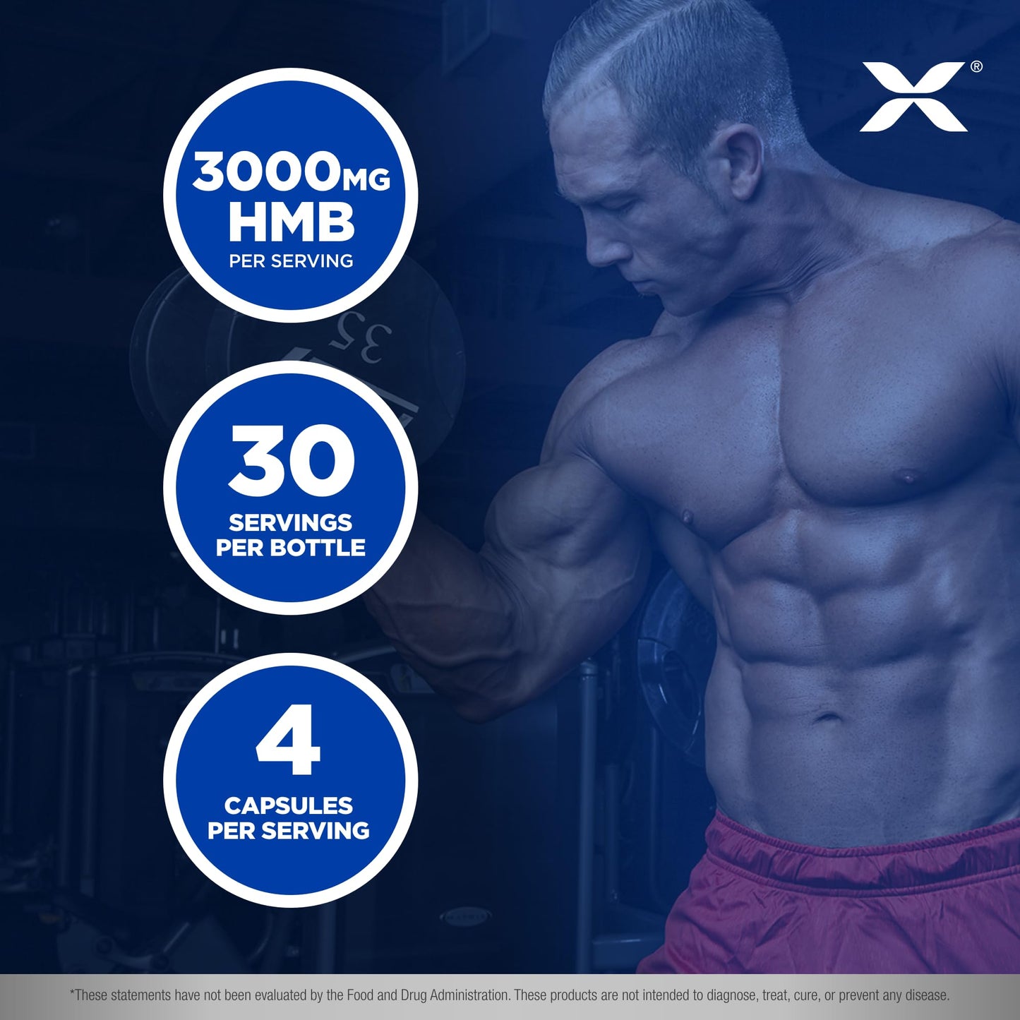ALLMAX HMB 3000 Capsules 120 Count